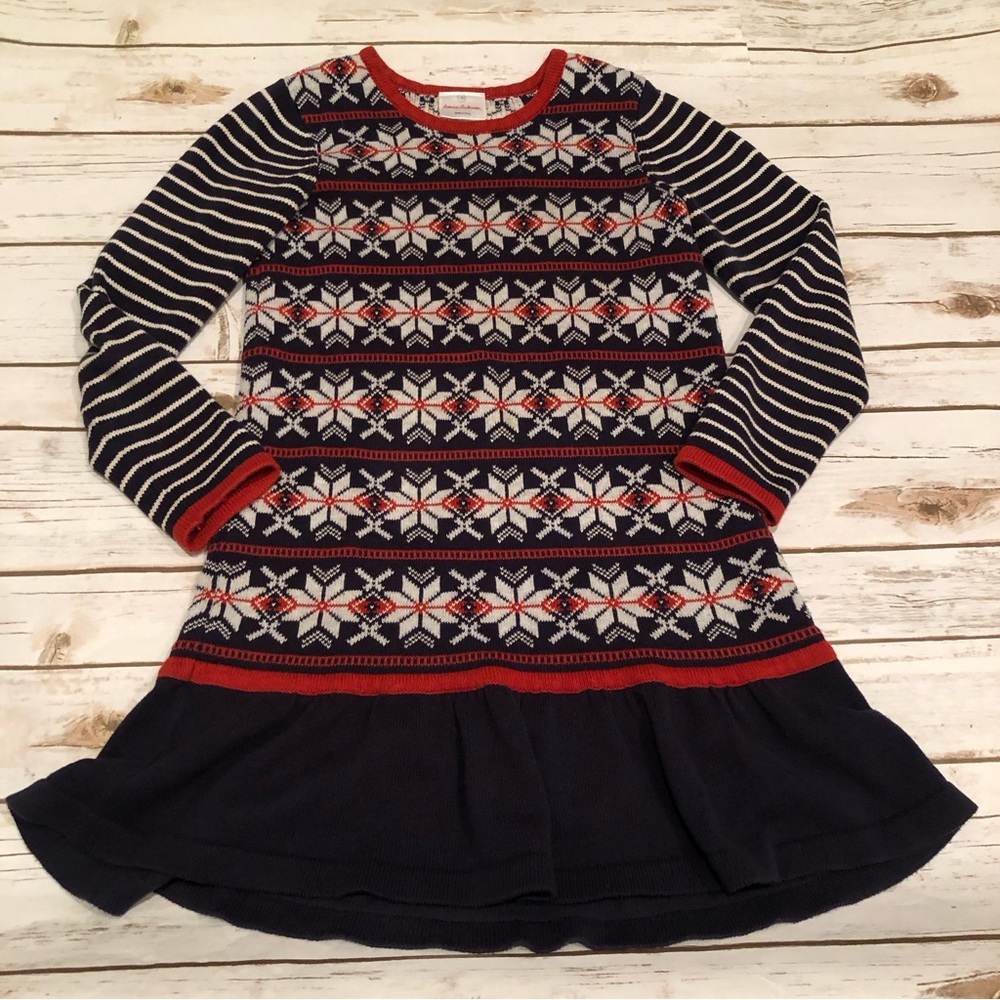Hanna snowflake sweater dress